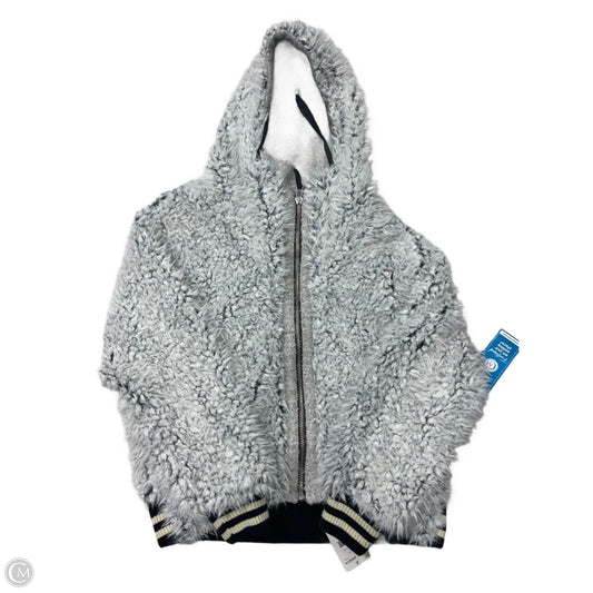 New! Jacket Faux Fur & Sherpa By Free People In Grey, Size: Xs