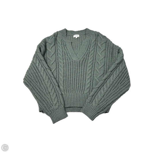 Gentle Fawn Sweater in Green, Size L