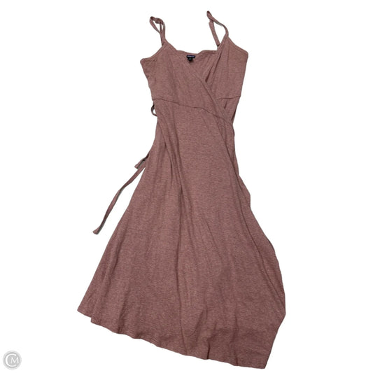 Dress Casual Midi By Patagonia In Pink, Size: M