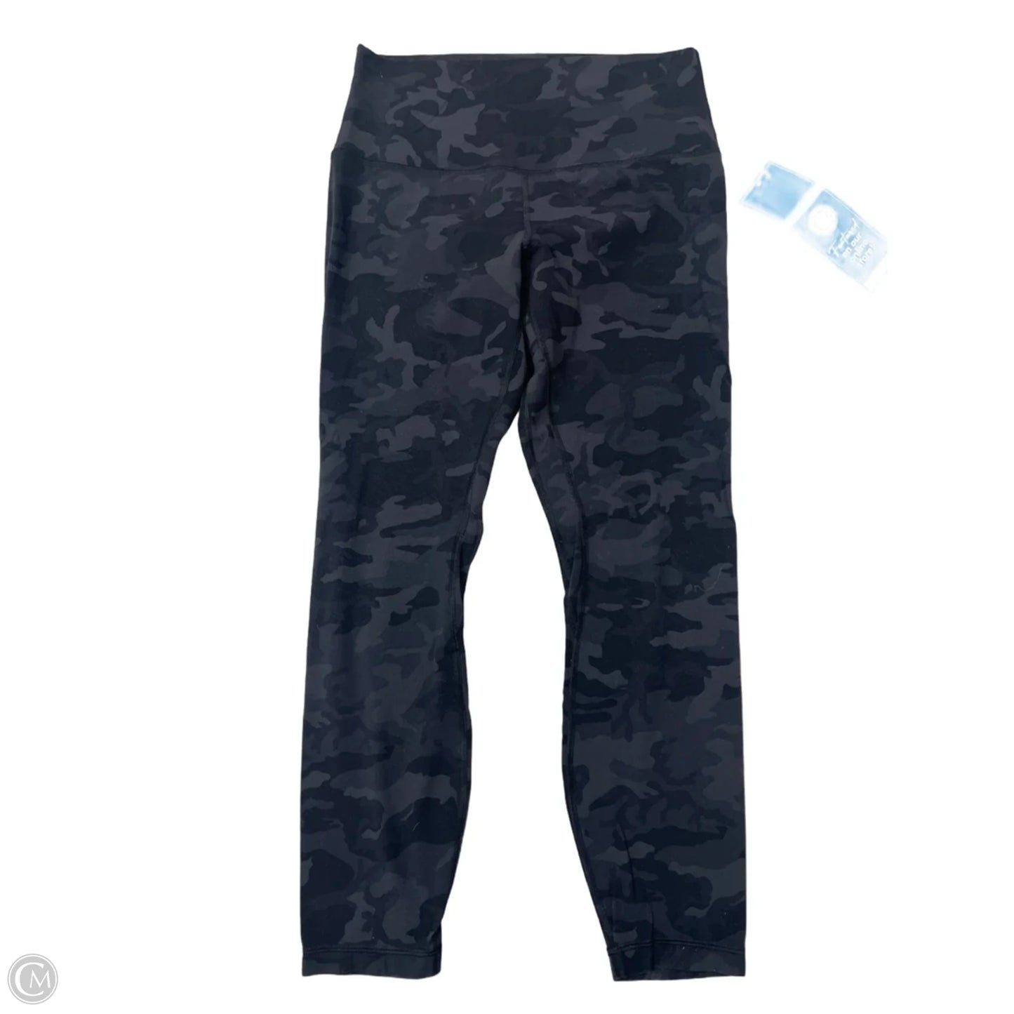 Athletic Leggings By Lululemon In Camouflage Print, Size: 8