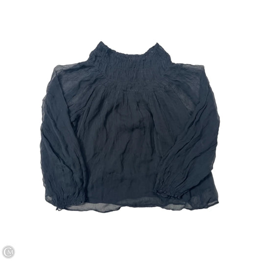 New! Top Long Sleeve By J. Crew In Black, Size: Xl