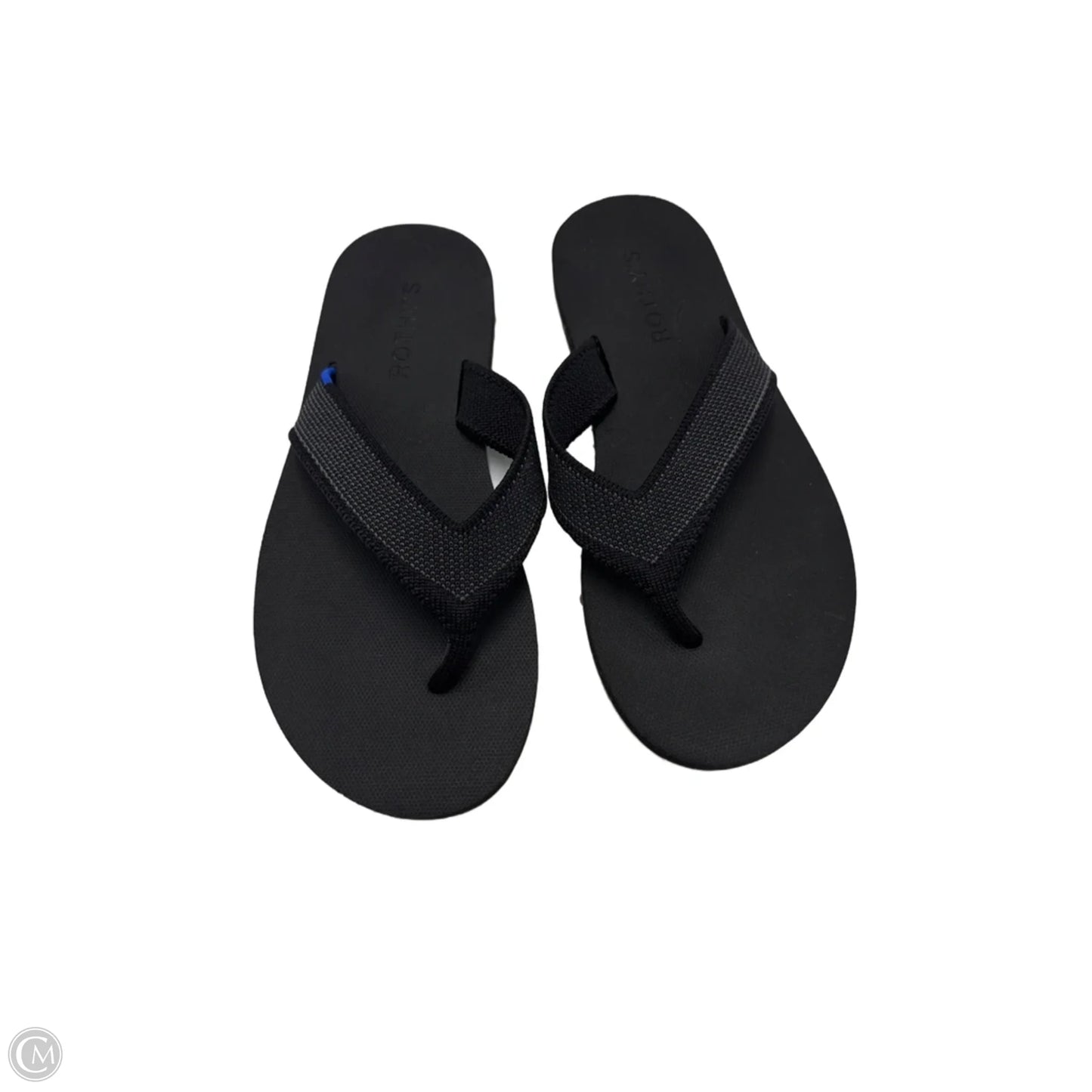 Like New! Sandals Designer By Rothys In Black, Size: 8.5 (39.5)