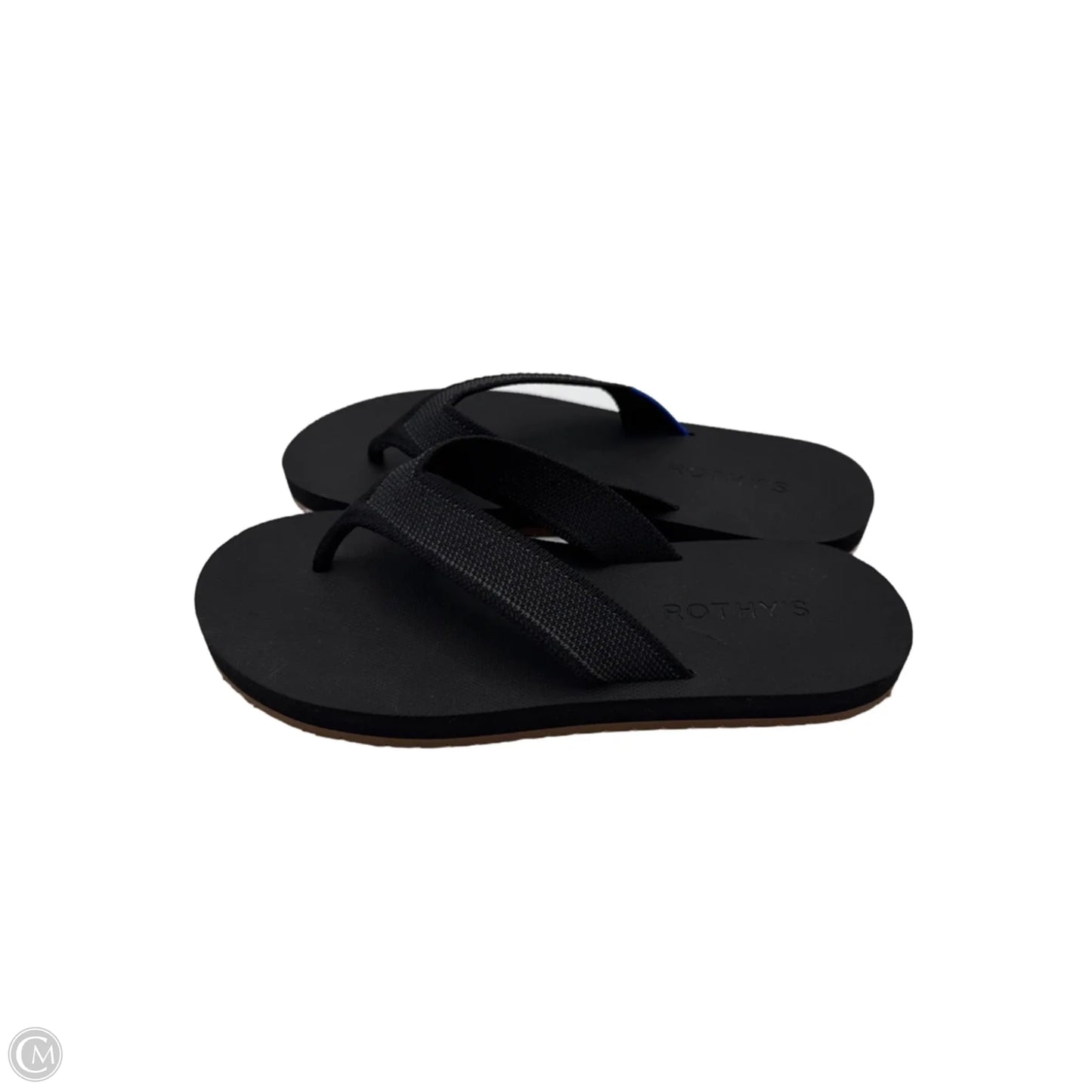 Like New! Sandals Designer By Rothys In Black, Size: 8.5 (39.5)