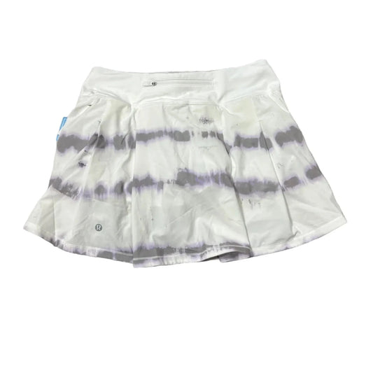 Athletic Skirt By Lululemon In Tie Dye Print, Size: 6