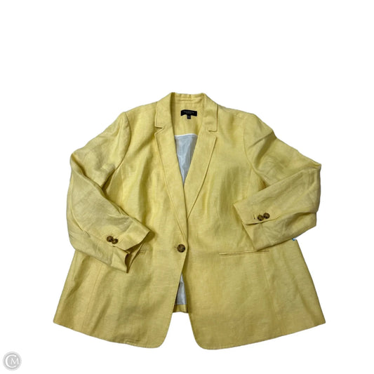Blazer By Talbots In Yellow, Size: 20