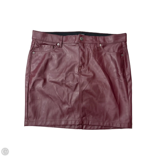 New! Skirt Midi By Torrid In Maroon, Size: 16