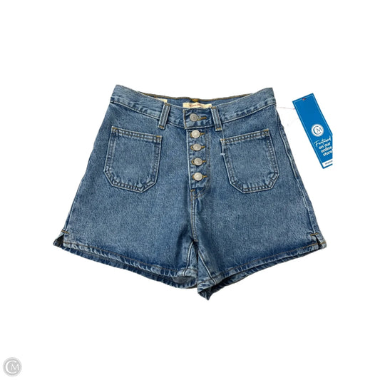 Shorts By Levis In Blue Denim, Size: 0