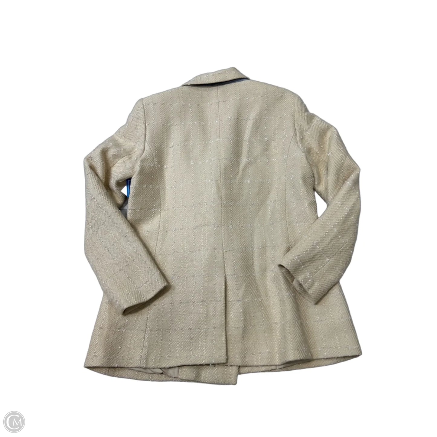 Blazer By Ann Taylor In Cream, Size: 10