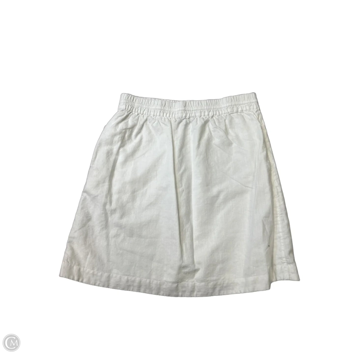 Skirt Midi By Talbots In White, Size: M
