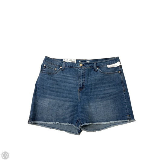 New! Shorts By Seven 7 In Blue Denim, Size: 16