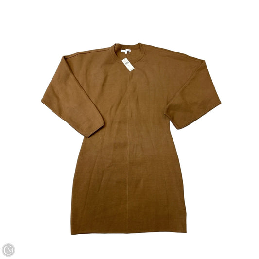 New! Dress Sweater By Grey Lab In Brown, Size: L