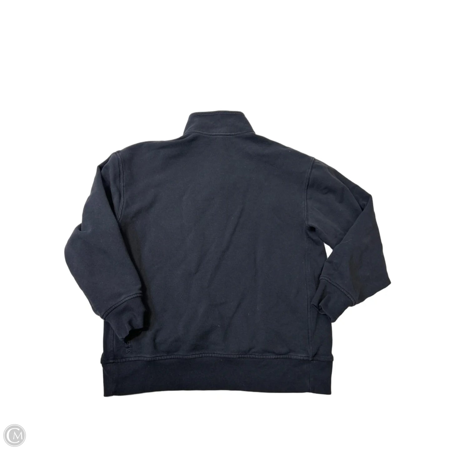 Athletic Top Long Sleeve Collar By Athleta In Black, Size: Xs