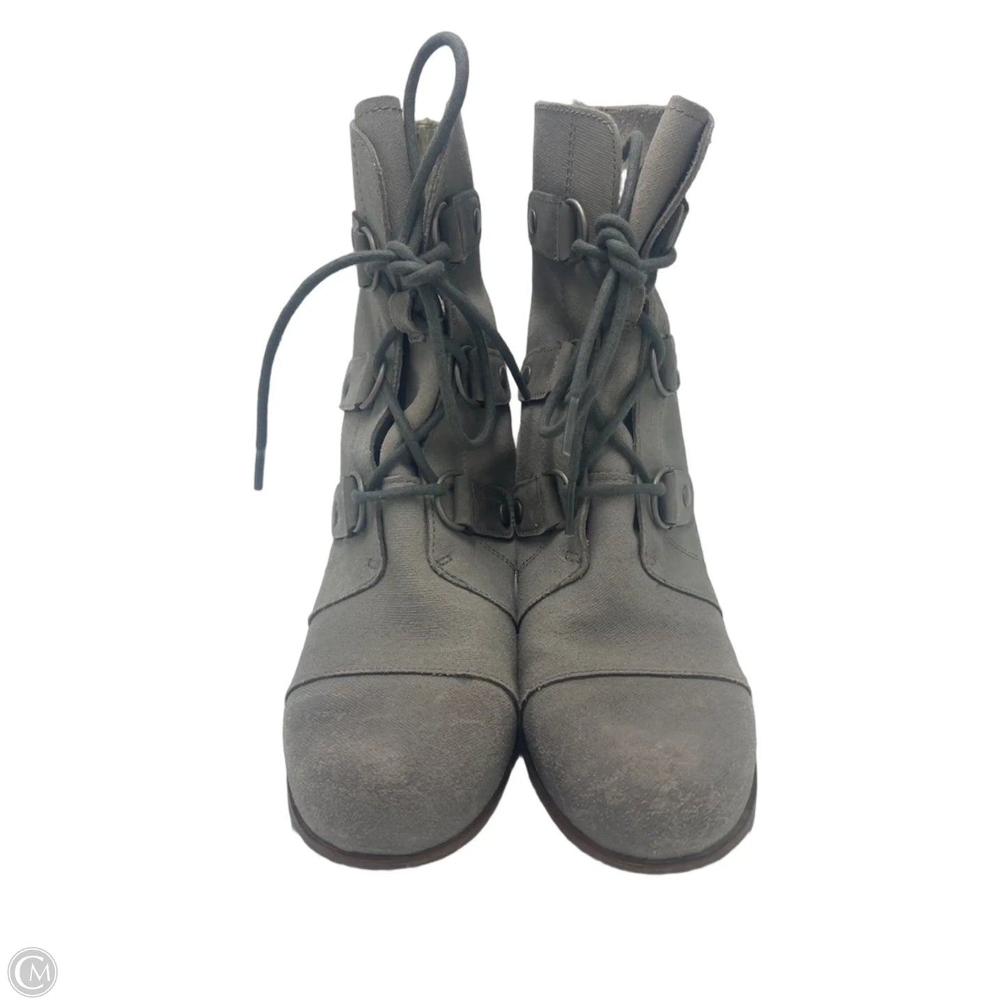 Boots Designer By Sorel In Grey, Size: 8.5