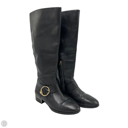 Boots Designer By Tory Burch In Black, Size: 8