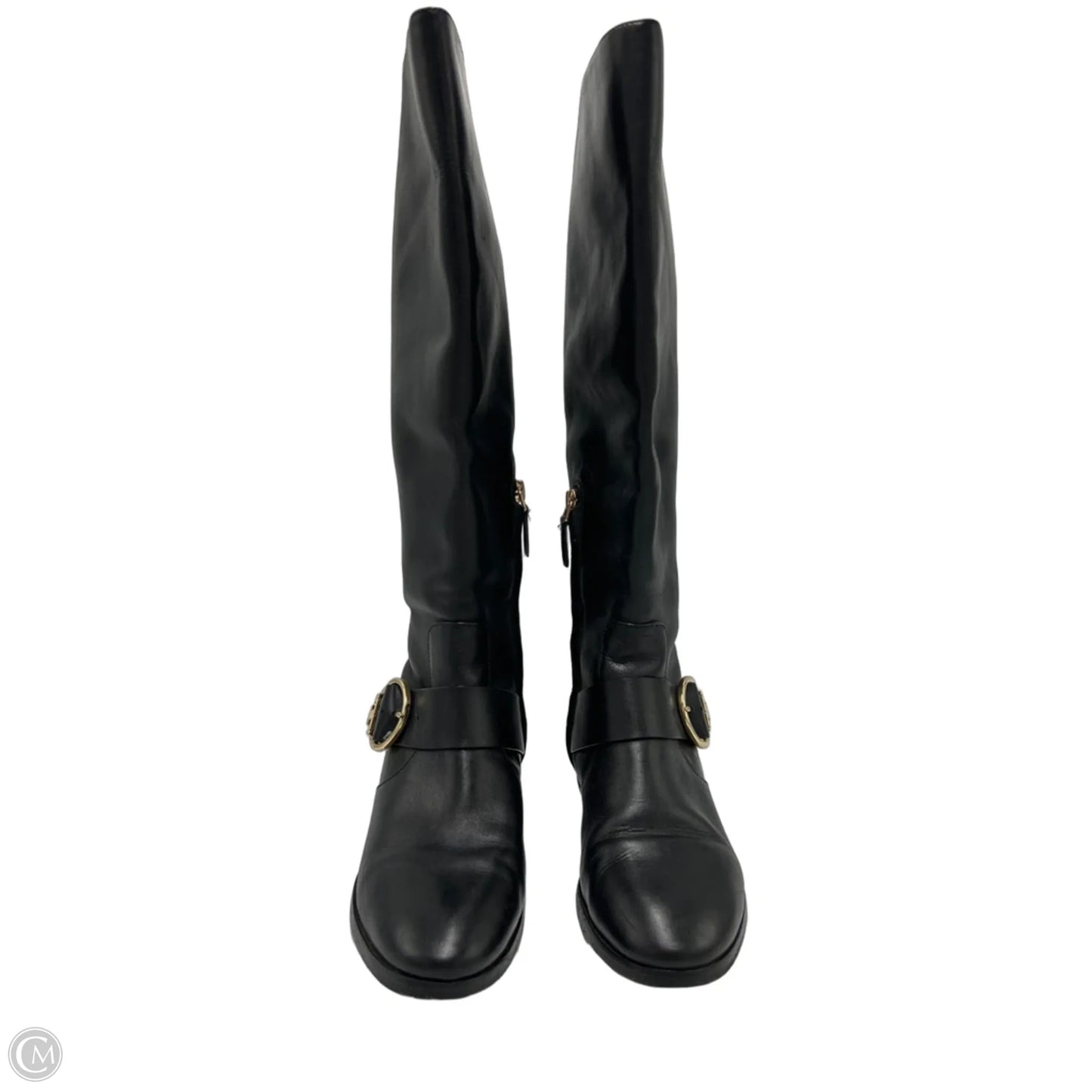 Boots Designer By Tory Burch In Black, Size: 8