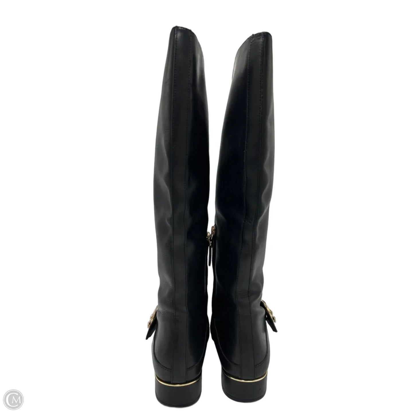 Boots Designer By Tory Burch In Black, Size: 8