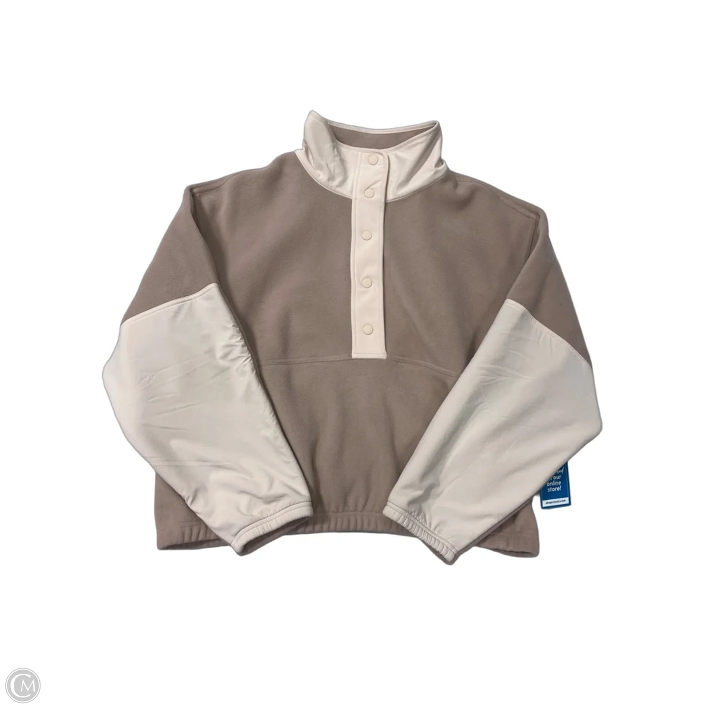 Athletic Jacket By Athleta In Mauve, Size: L