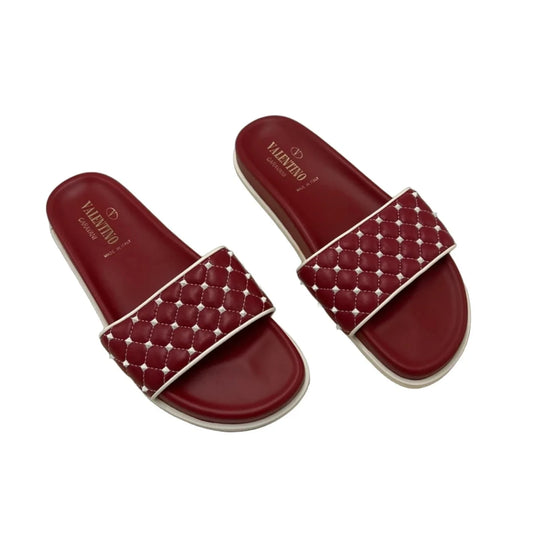 New! Shoes Luxury Designer By Valentino-Garavani In Red, Size: 8