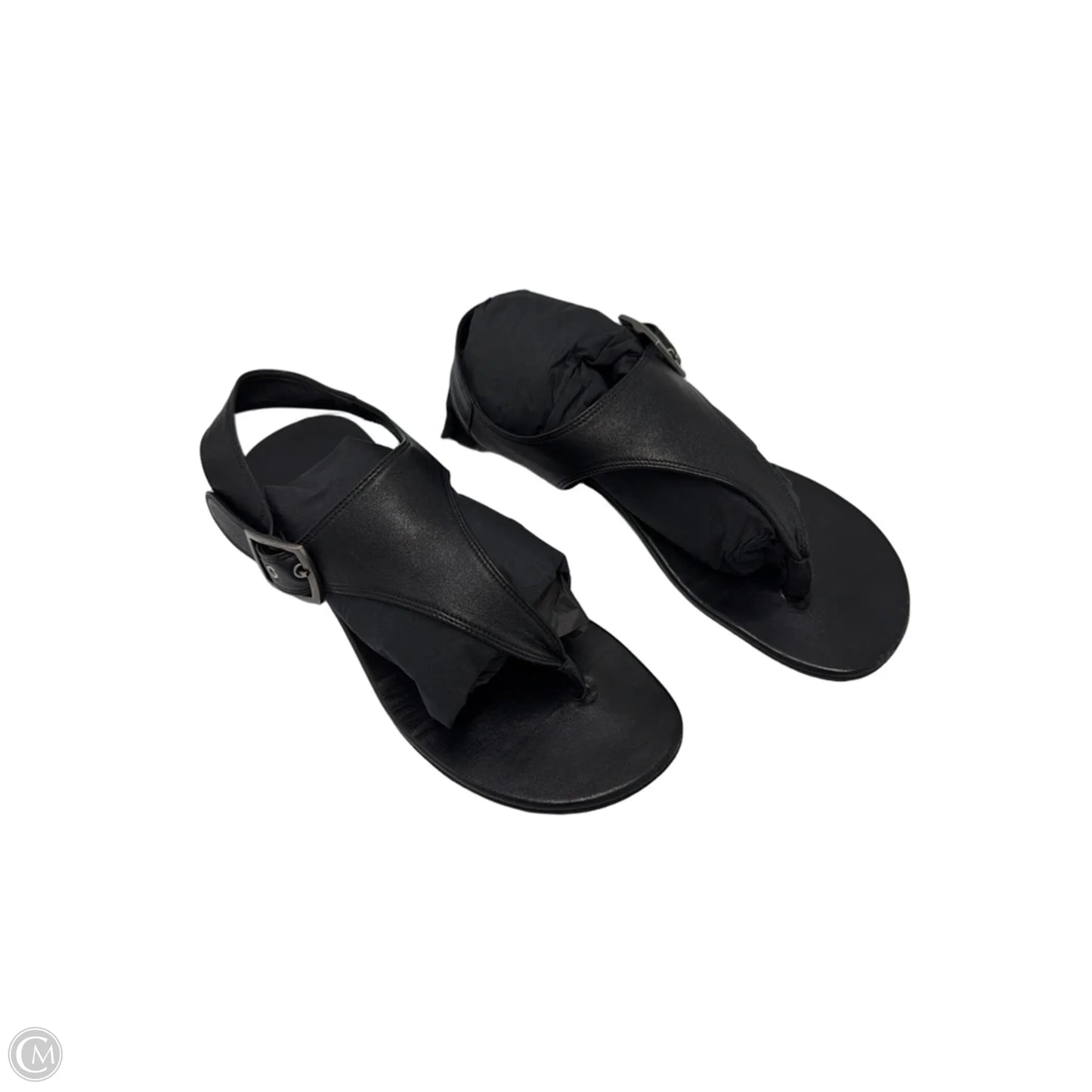 Yves Saint Laurent Mojave Luxury Sandals  In Black, Size: 7 (37)