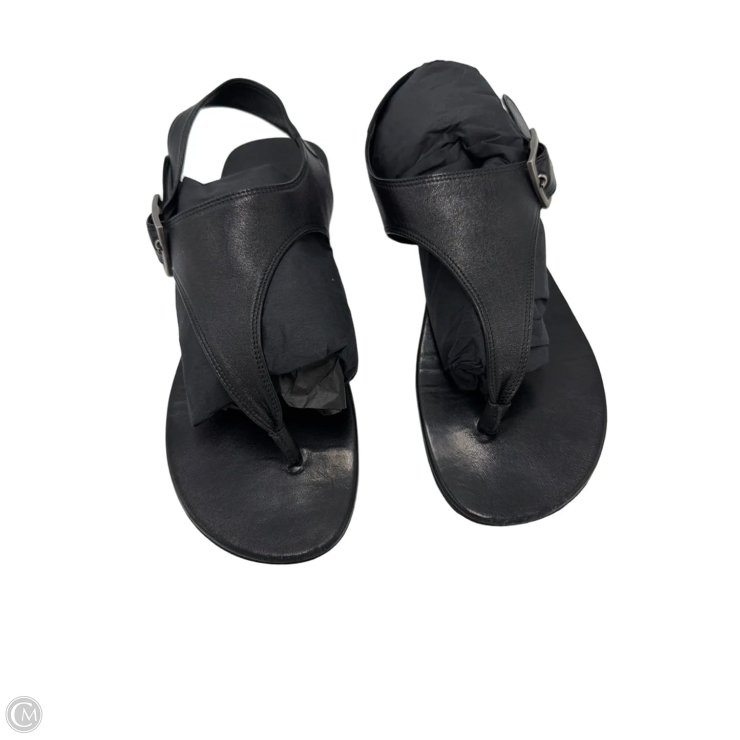 Yves Saint Laurent Mojave Luxury Sandals  In Black, Size: 7 (37)