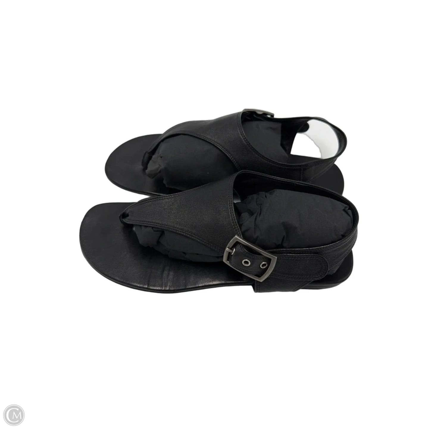 Yves Saint Laurent Mojave Luxury Sandals  In Black, Size: 7 (37)