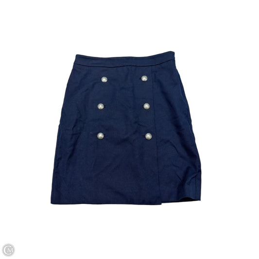 Skirt Midi By Talbots In Navy, Size: 2p