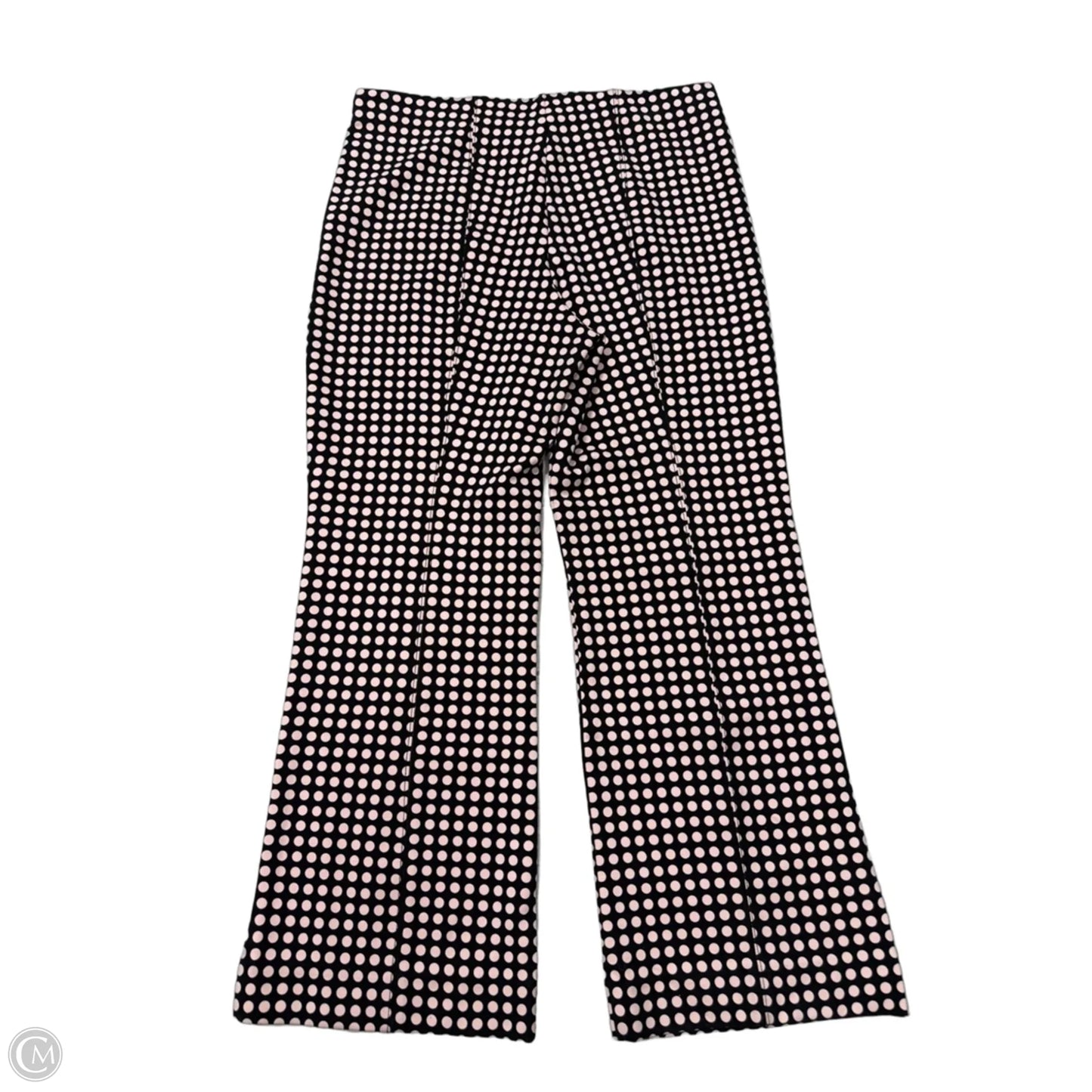 Pants Wide Leg By Maeve In Polkadot Pattern, Size: L