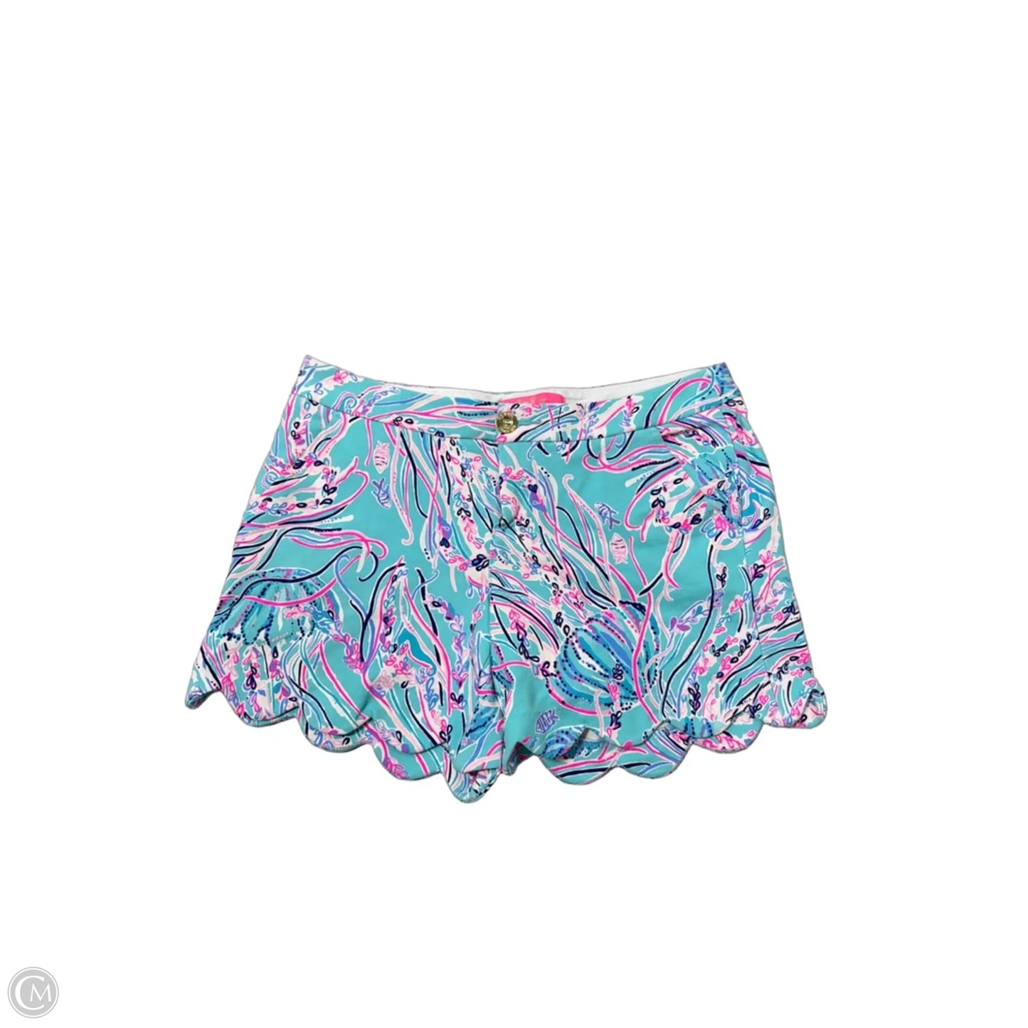 Shorts Designer By Lilly Pulitzer In Blue, Size: 4