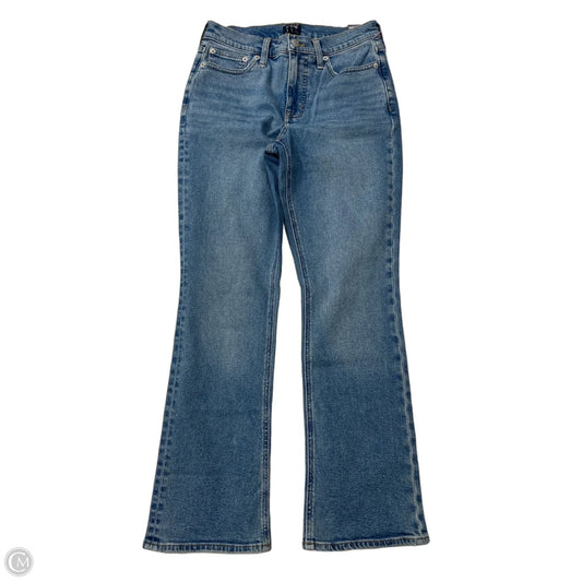 Jeans Flared By J. Crew In Blue Denim, Size: 2