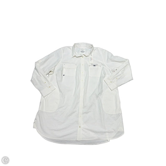 New! Harbor Coverup By Vineyard Vines In Cream, Size: 22