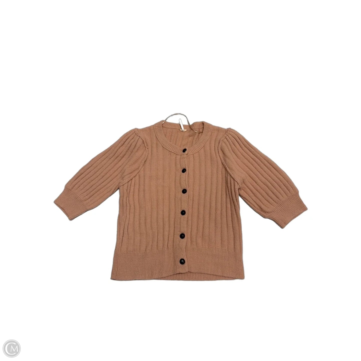 Sweater Short Sleeve By Free People In Orange, Size: S