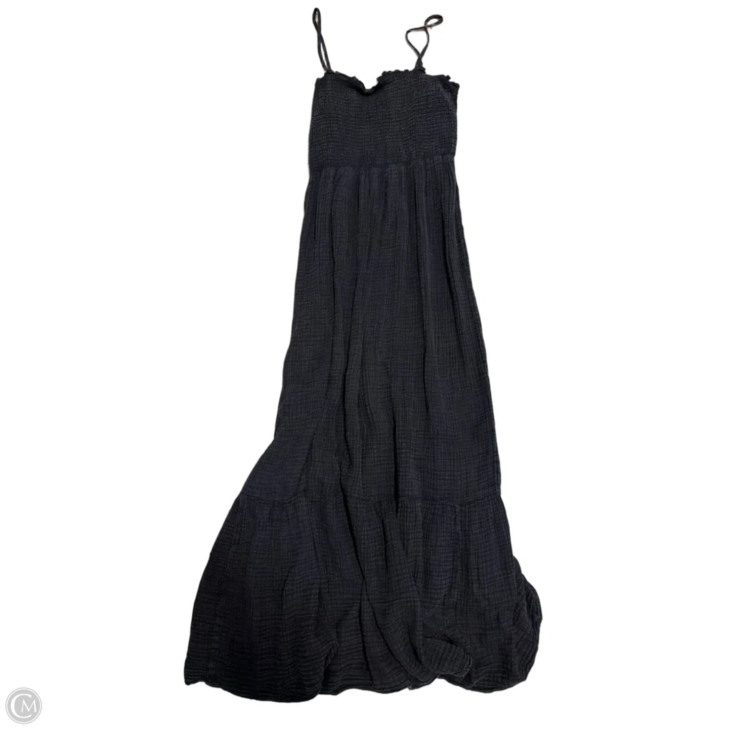 anthropologie black maxi dress Strapless Gauze Maxi Dress by Anthropologie in Black, Size: Medium