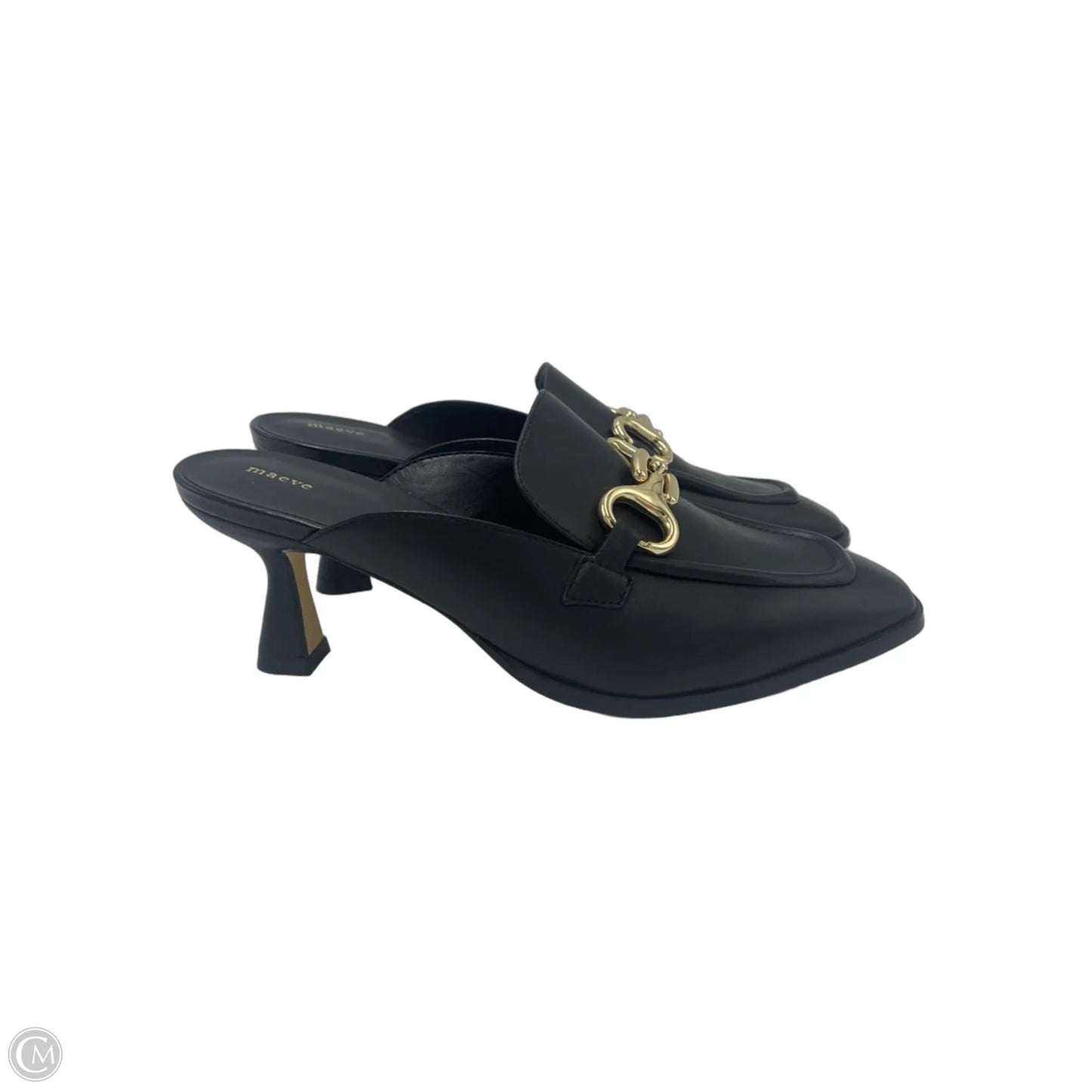 Shoes Heels Kitten By Maeve In Black, Size: 7