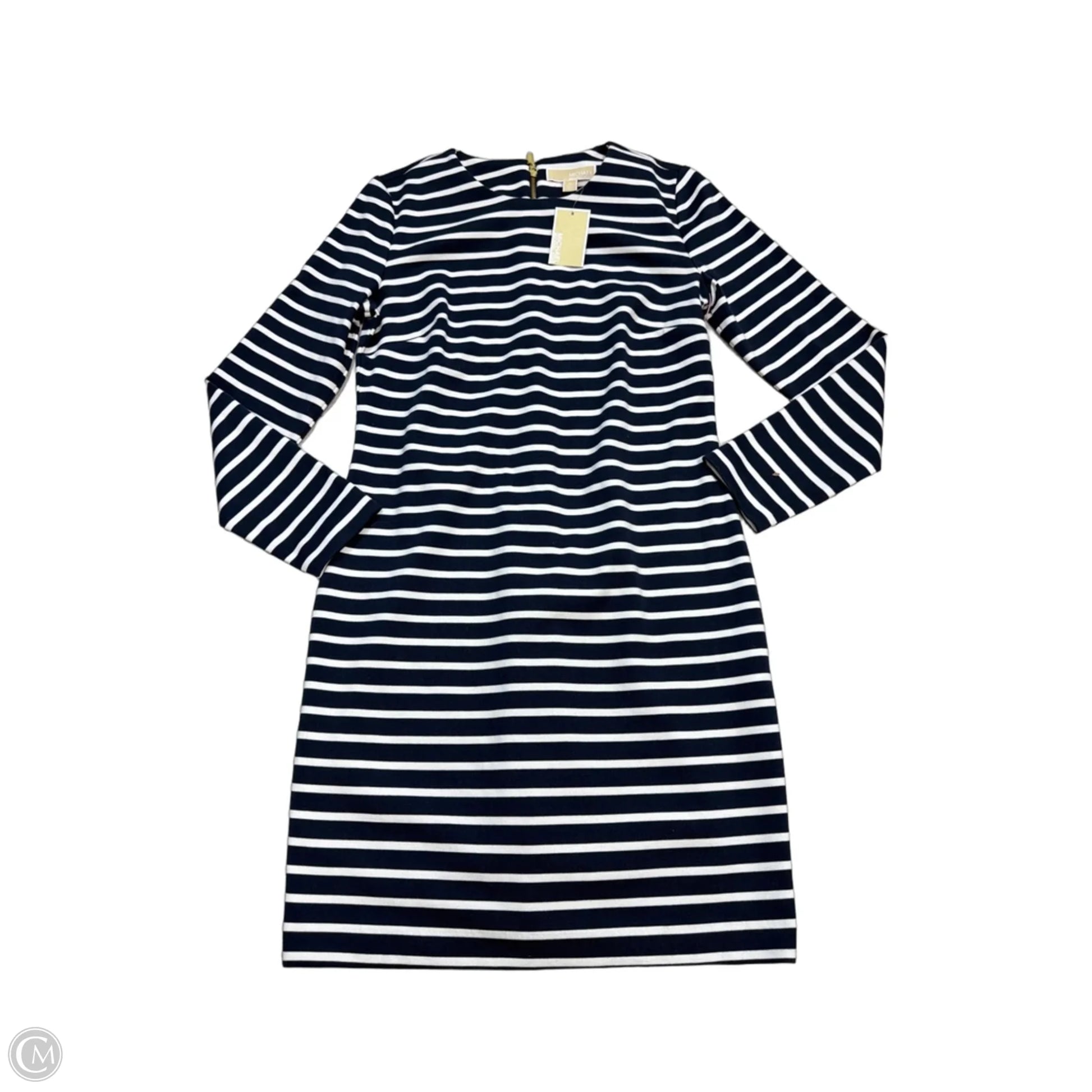 New! Dress Casual Short By Michael By Michael Kors In Striped Pattern, – Clothes Mentor St Louis SoCo MO #204