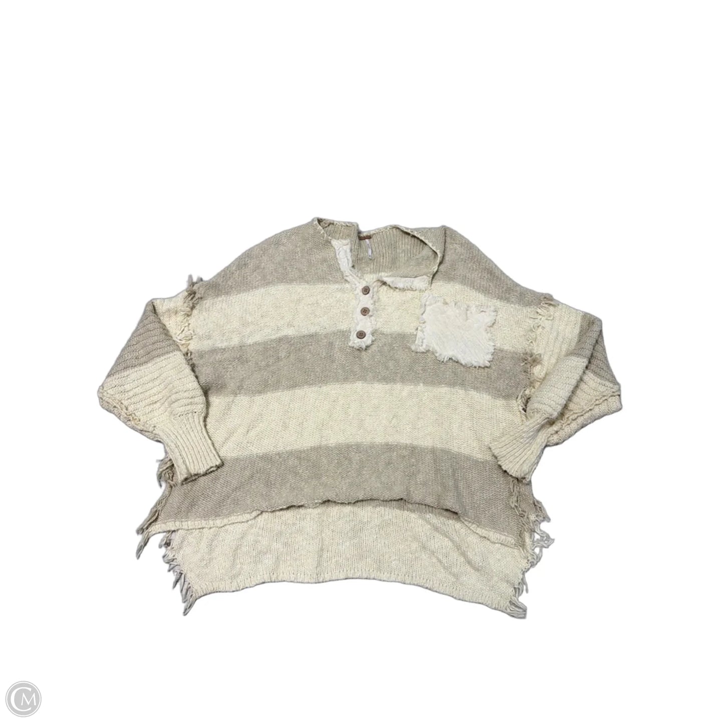 Sweater By Free People In Beige, Size: Xs