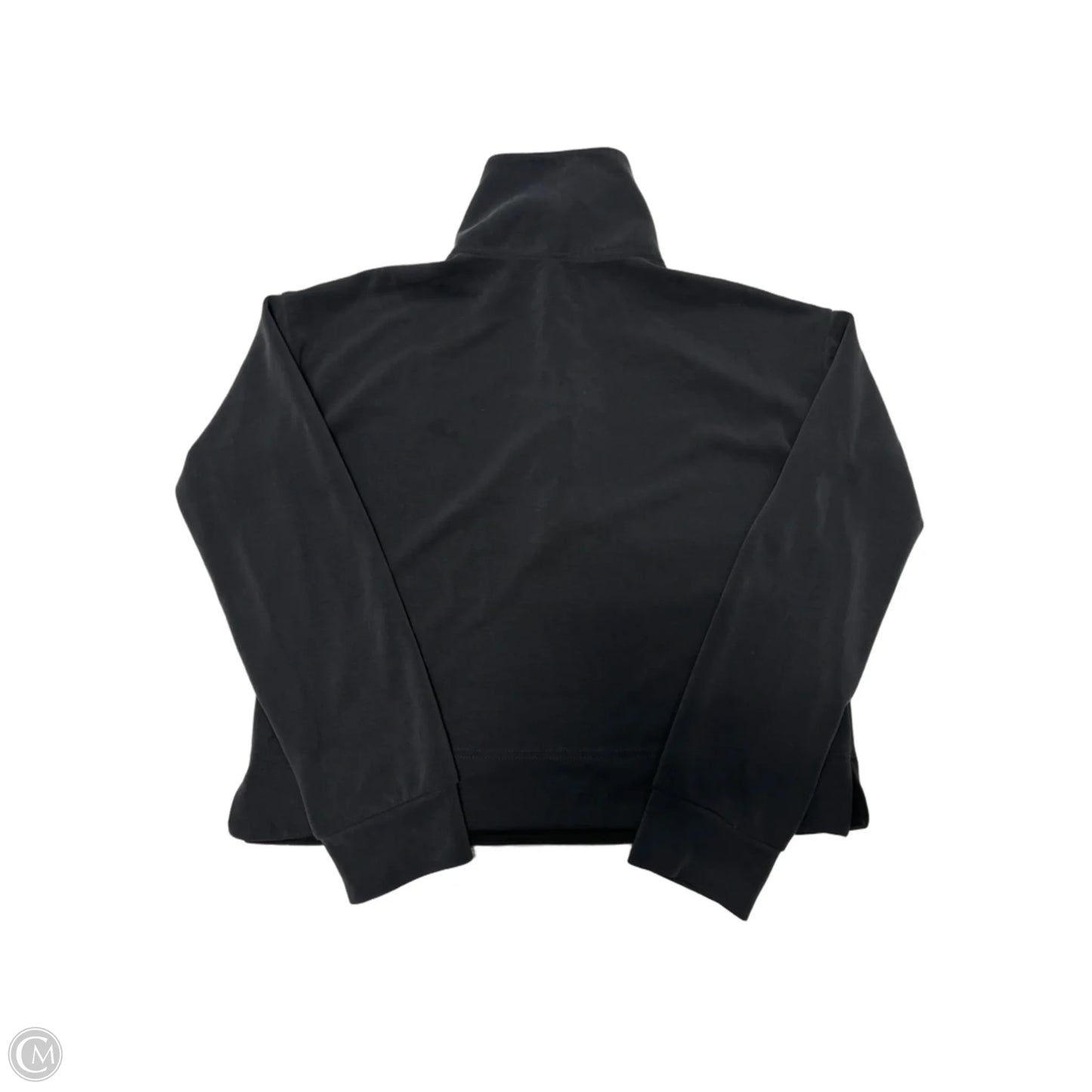 Athletic Top Long Sleeve Collar By Athleta In Black, Size: Xs