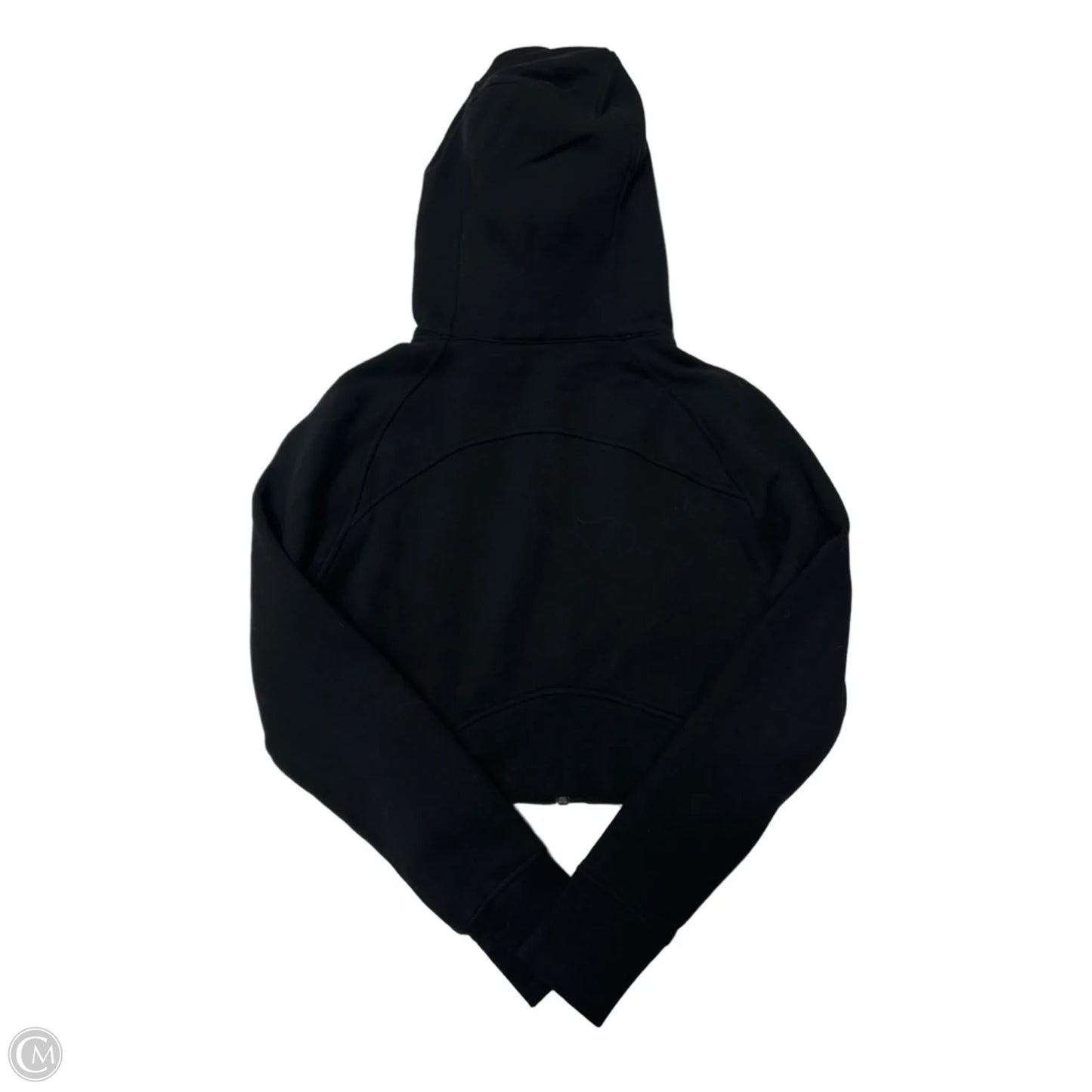 Athletic Jacket By Lululemon In Black, Size: Xs