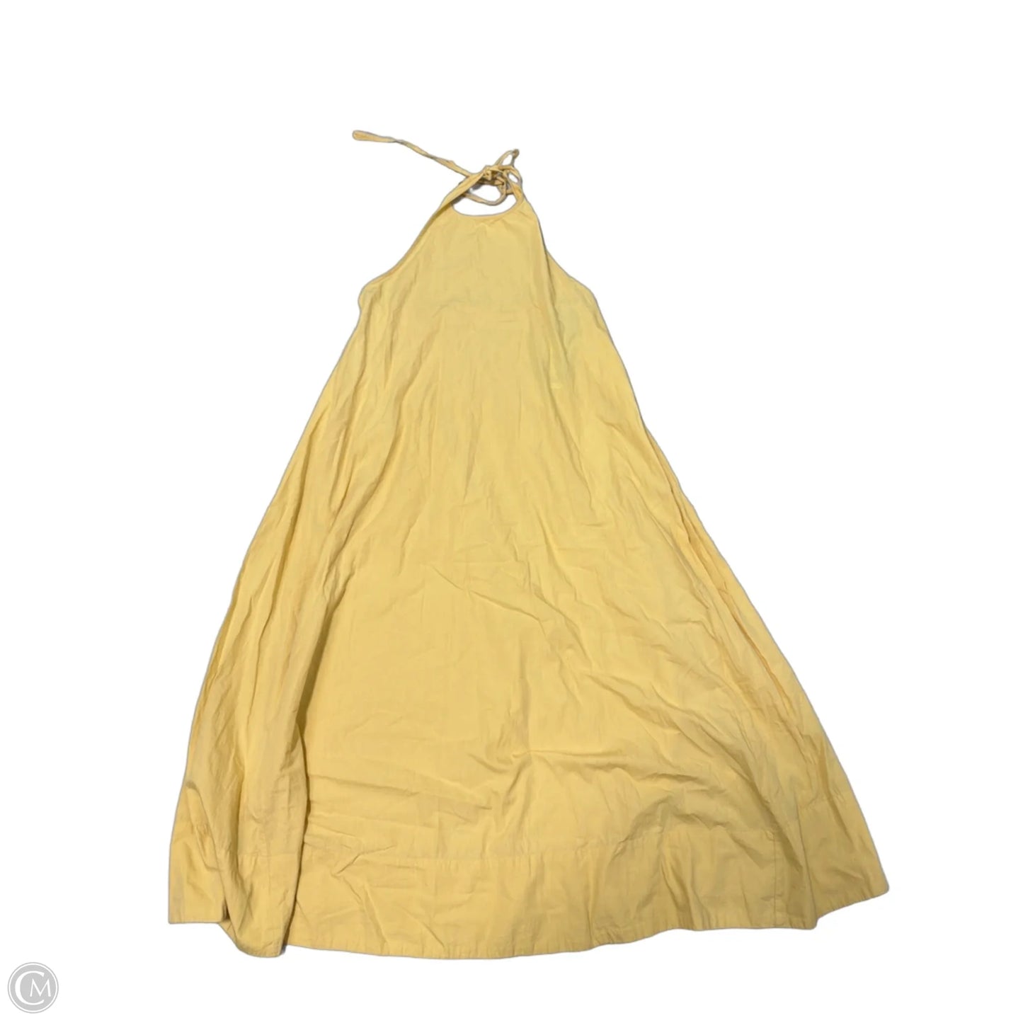 Dress Casual Maxi By Free People In Yellow, Size: L