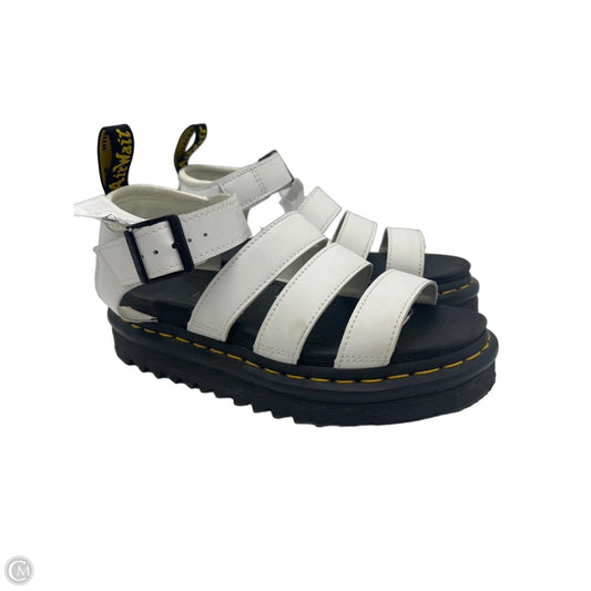 Sandals Designer By Dr Martens In White, Size: 6 (37)
