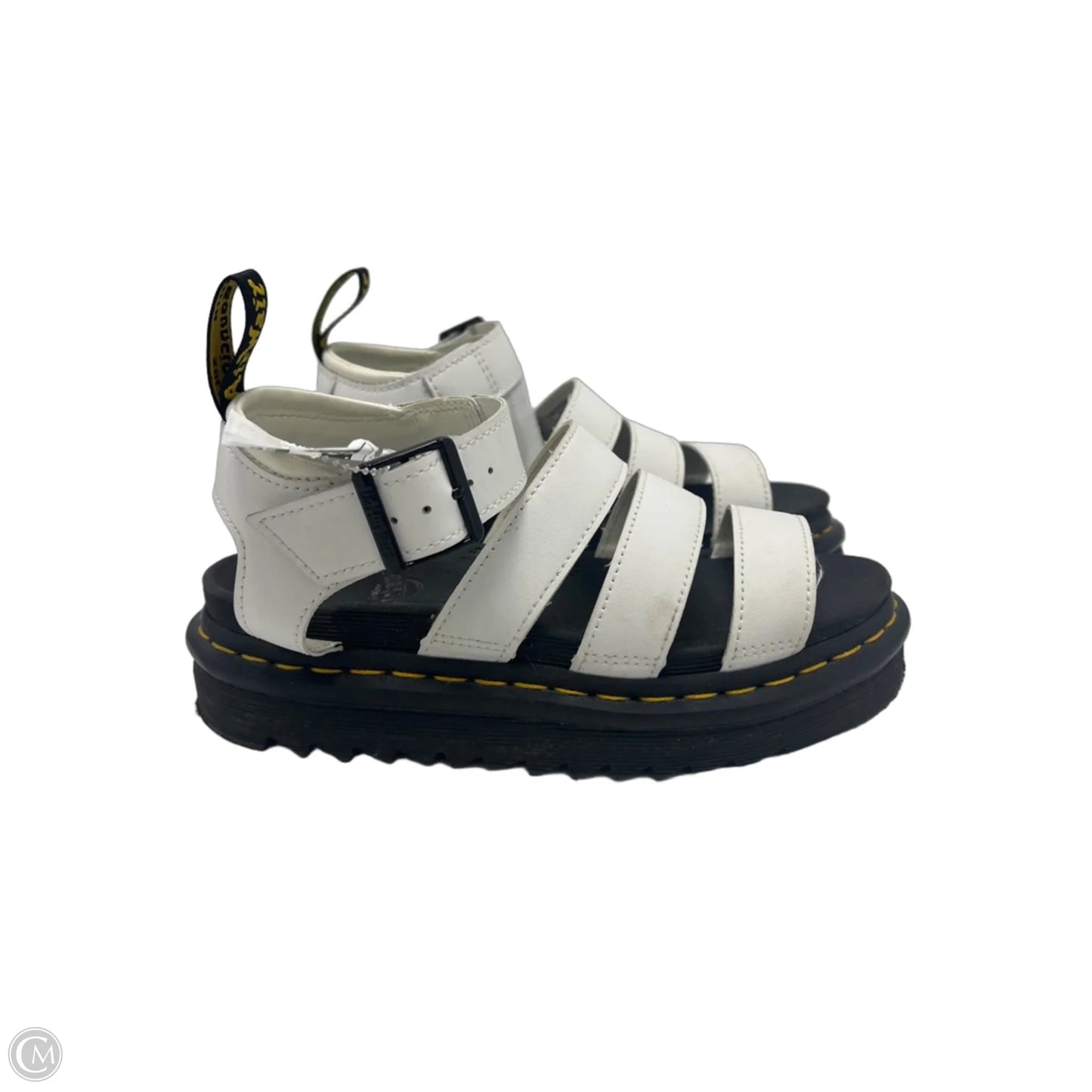 Sandals Designer By Dr Martens In White, Size: 6 (37)
