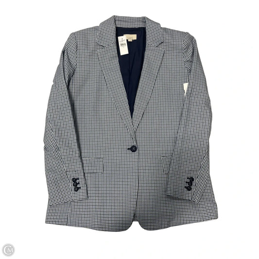 New! Blazer By Loft In Plaid Pattern, Size: 10