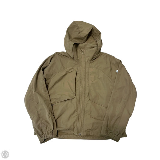 Athletic Jacket By Lululemon In Brown, Size: 12