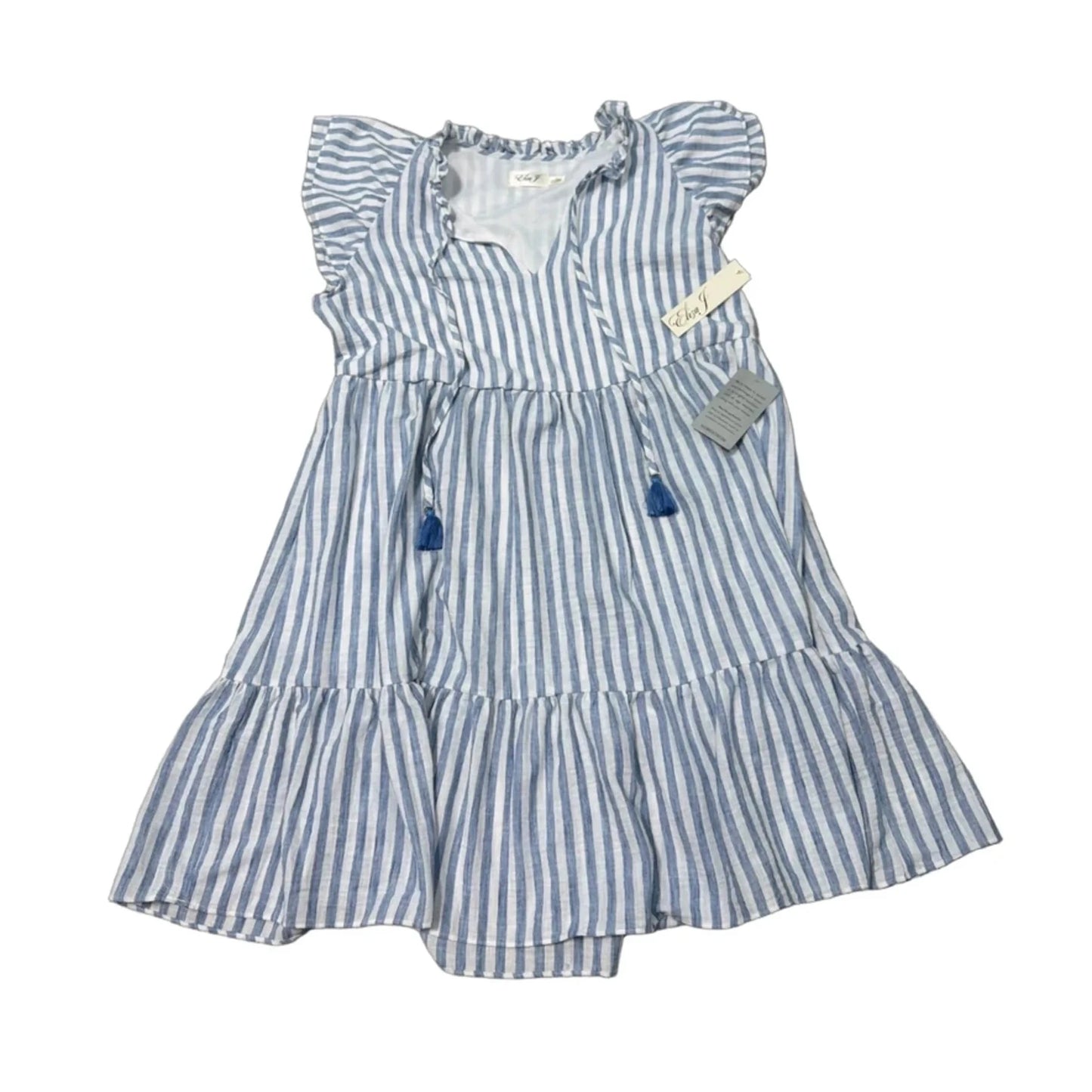New! Dress Casual Short By Eliza J In Striped Pattern, Size: L