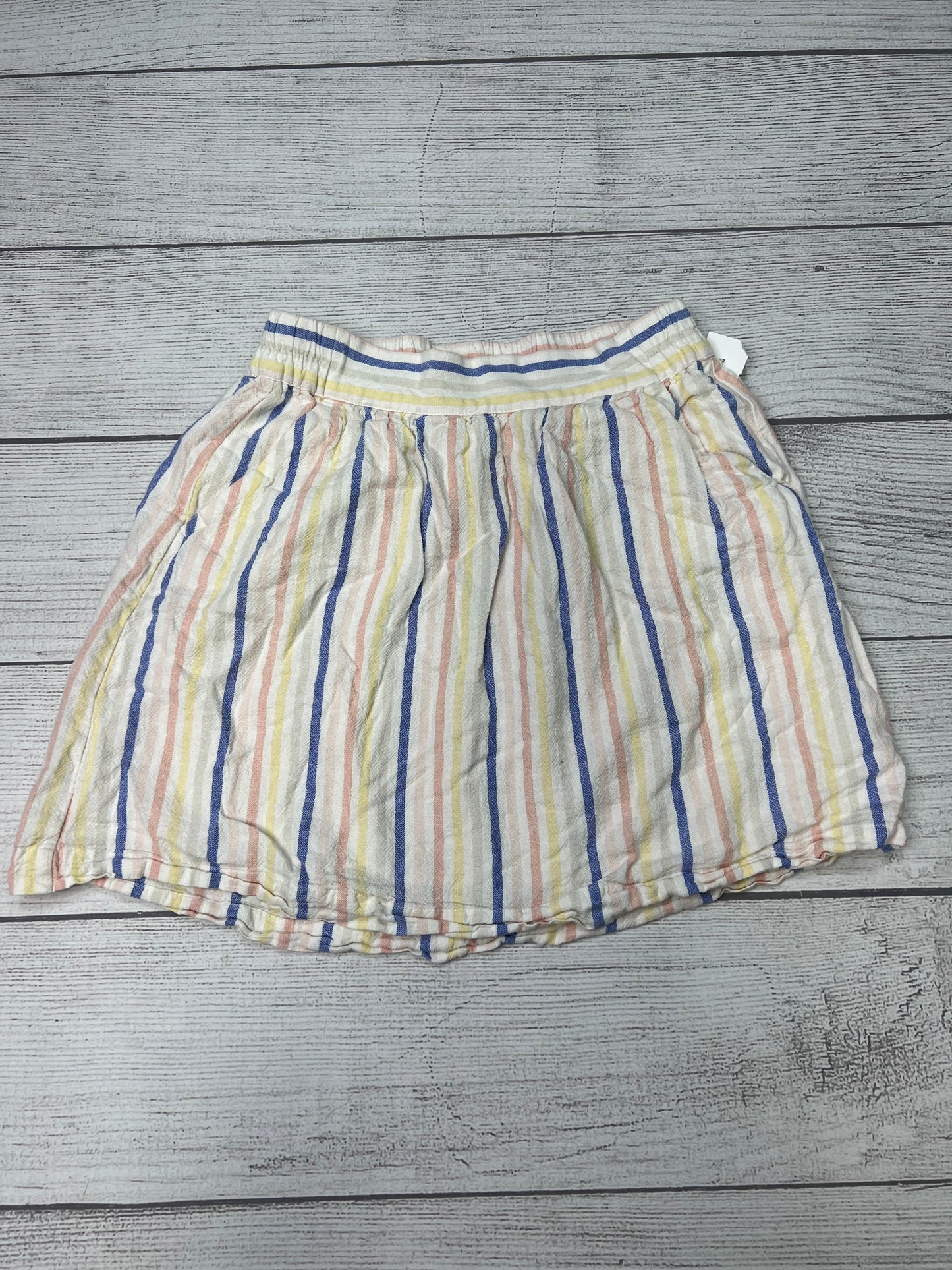 Striped Skirt Mini & Short Loft, Size Xs