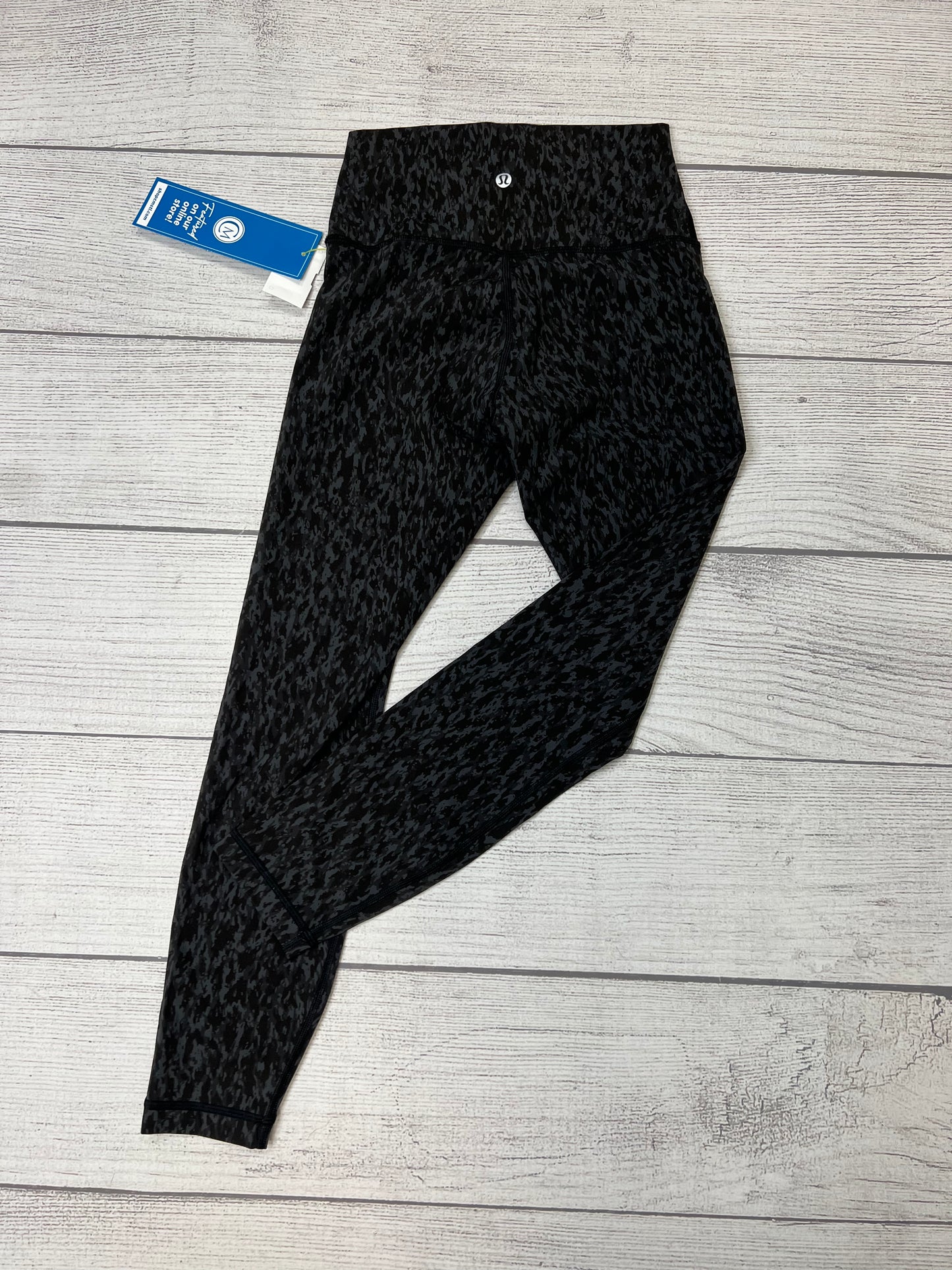 Print Athletic Leggings Lululemon, Size 4