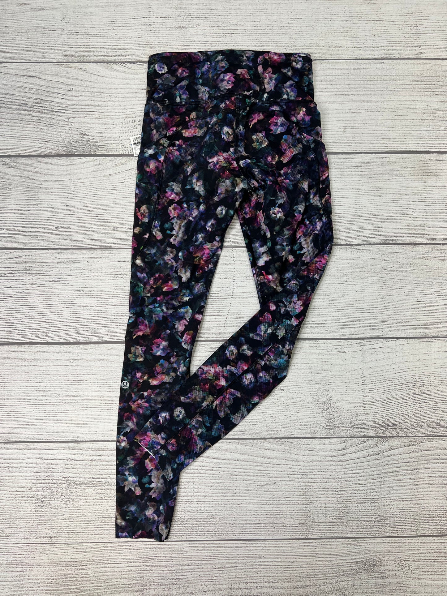 Print Athletic Leggings Lululemon, Size 4