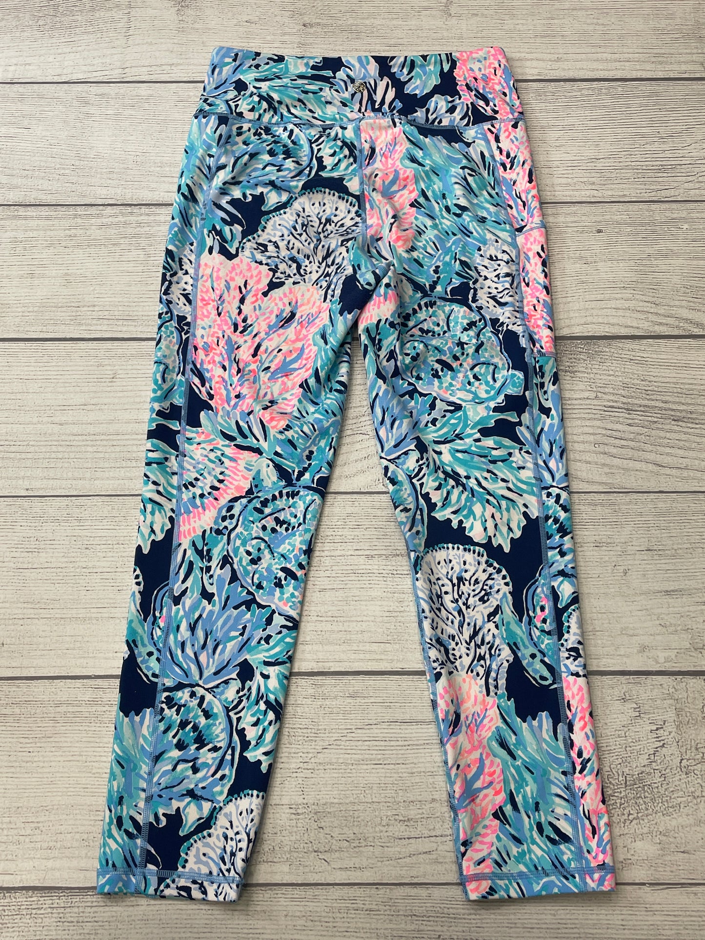 Blue Athletic Leggings Lilly Pulitzer, Size M