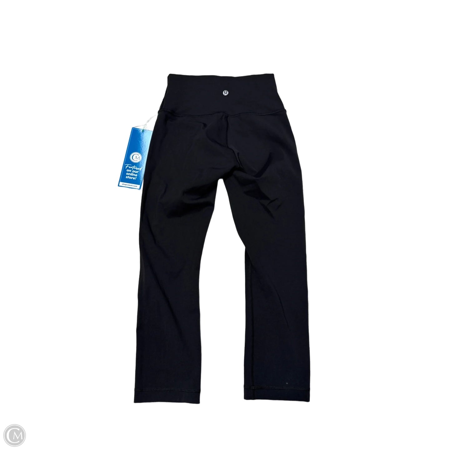 Athletic Capris By Lululemon In Black, Size: 4