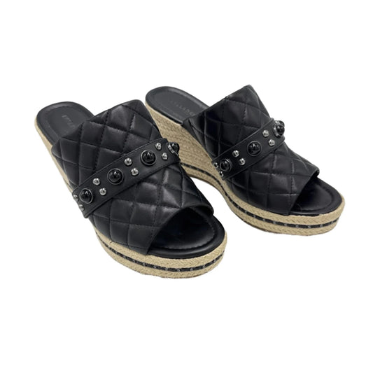 Shoes Designer By Karl Lagerfeld In Black, Size: 9
