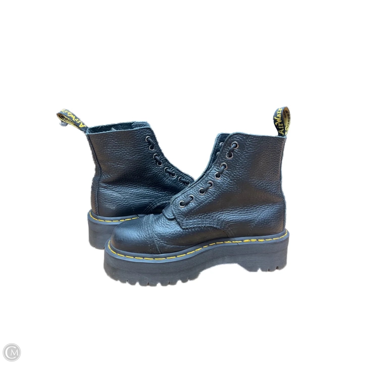 Boots Designer By Dr Martens In Black, Size: 7